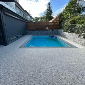 revetement drainant piscine suisse